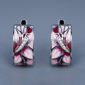 Temperament Handmade Enamel Wedding Party Jewelry Earrings