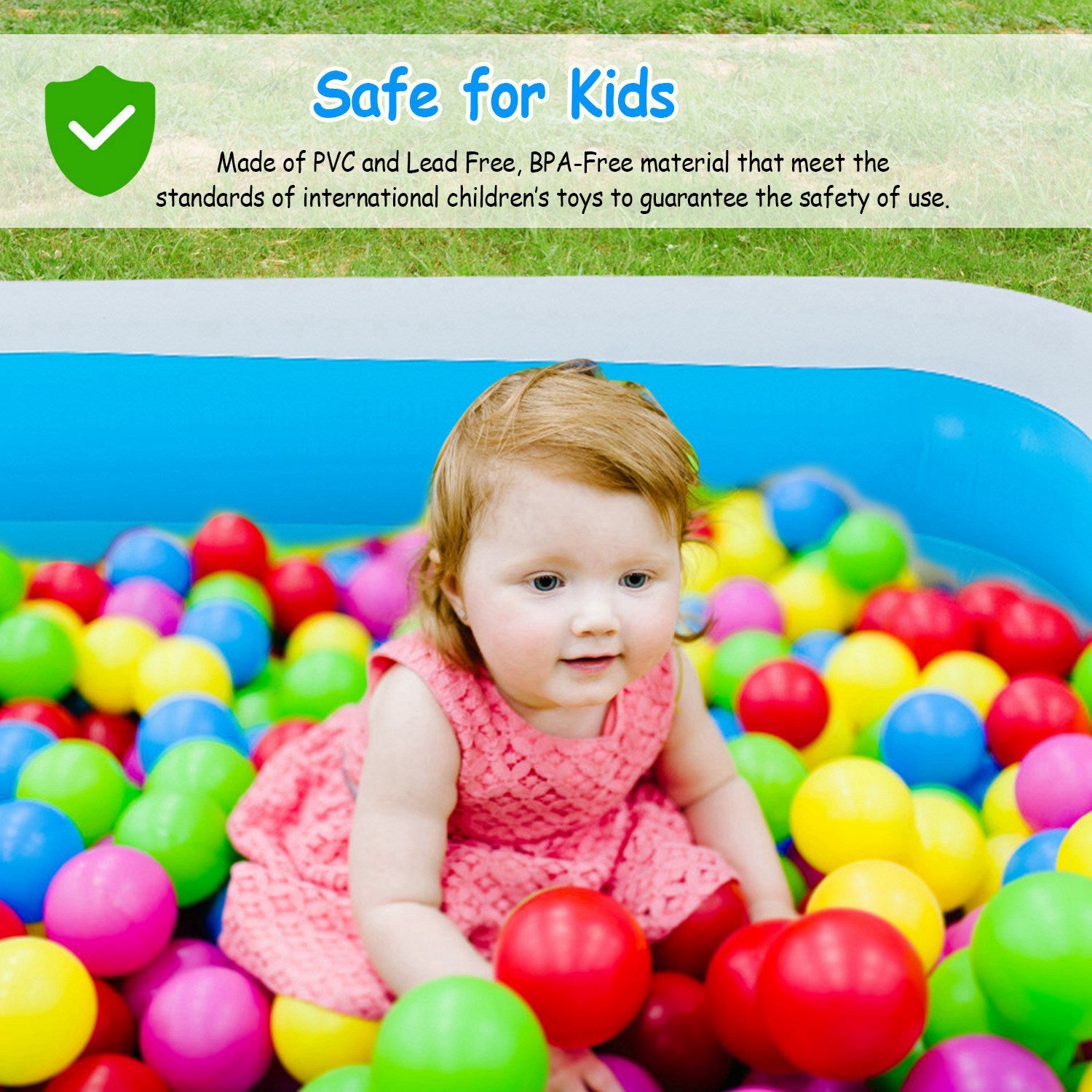 1Pc Inflatable Swimming Pools Family Swim Play Center Pool Blow Up Kiddie Pool For Family Inflatable Lounge Pool For Kids 120x72x24in
