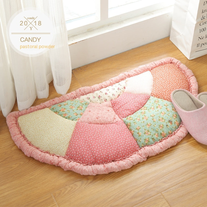 Handmade Cotton Patchwork Mat