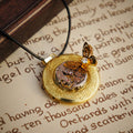 Handmade Mechanical Watch Necklace Retro Gift