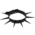 Punk style handmade rivet neck collar necklace