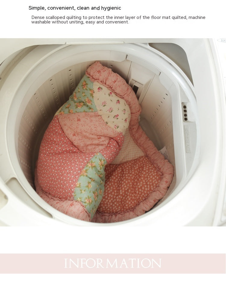 Handmade Cotton Patchwork Mat