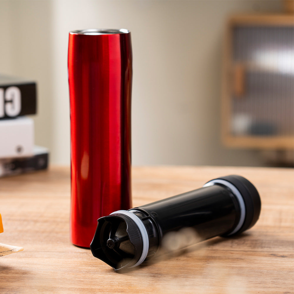 Camping Outdoor Portable French Press SST Tea Maker