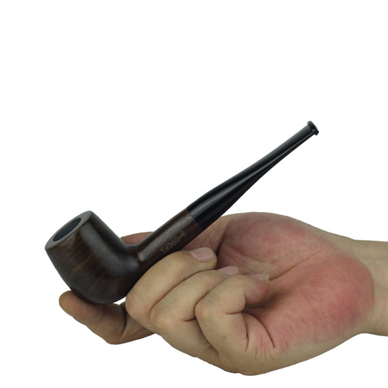 Handmade ebony pipe