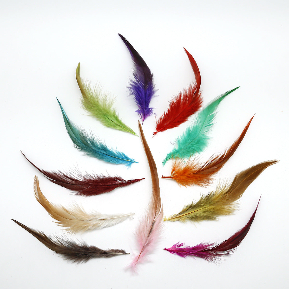 Temperament Long Style Homemade Feather Earrings Material