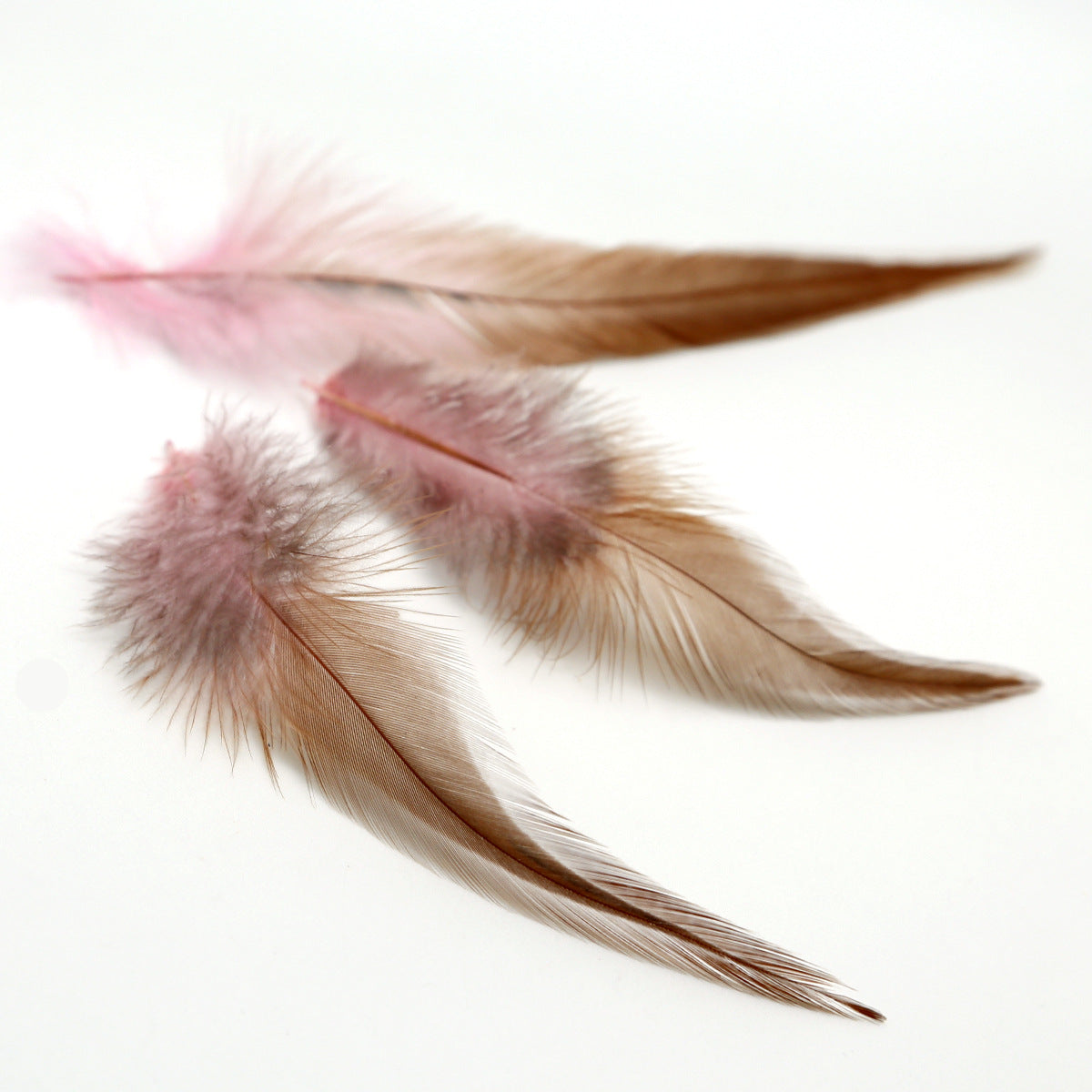 Temperament Long Style Homemade Feather Earrings Material