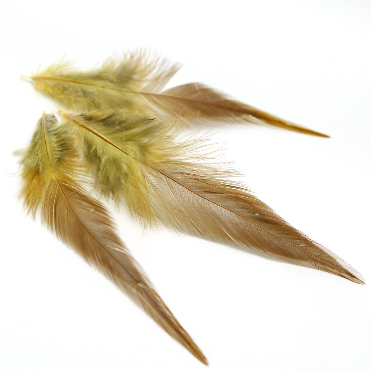 Temperament Long Style Homemade Feather Earrings Material