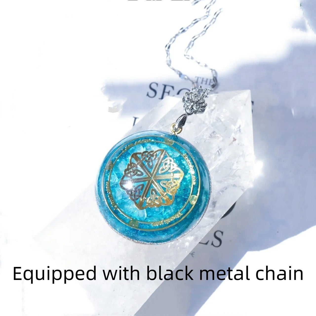Handmade High-frequency Crystal Guardian Stone Necklace