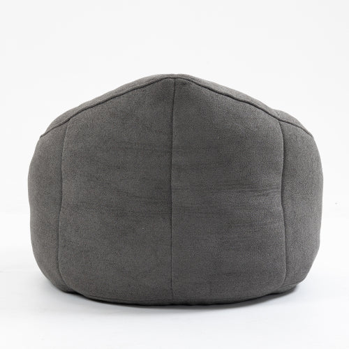 Bedding Bean Bag Sofa Chair High Pressure Foam Bean Bag Chair Material With Padded Foam Padding Compressed Bean Bag With Footrest