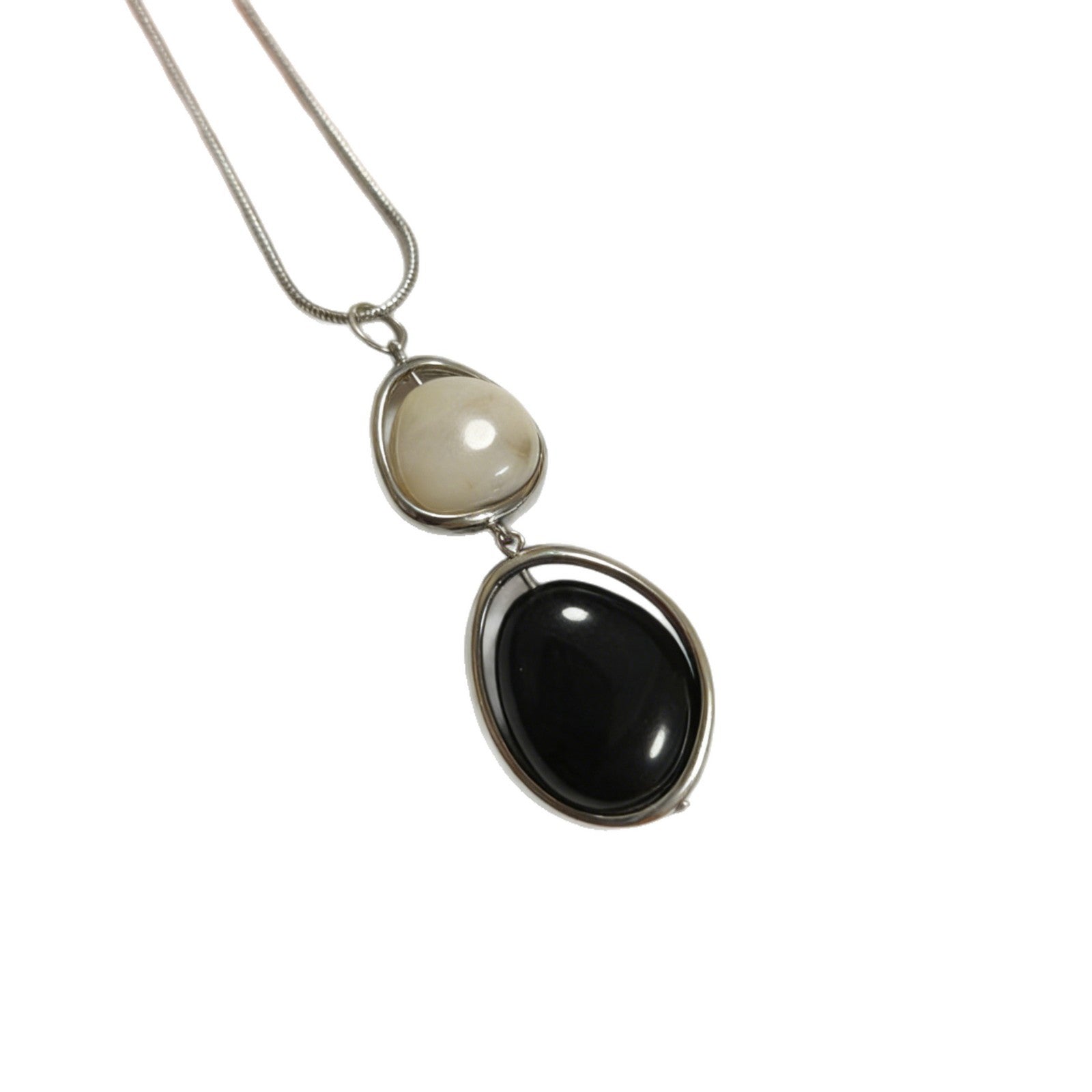 Han Jian Decorative Round Bead Pull-String Simple All-Match Sweater Chain
