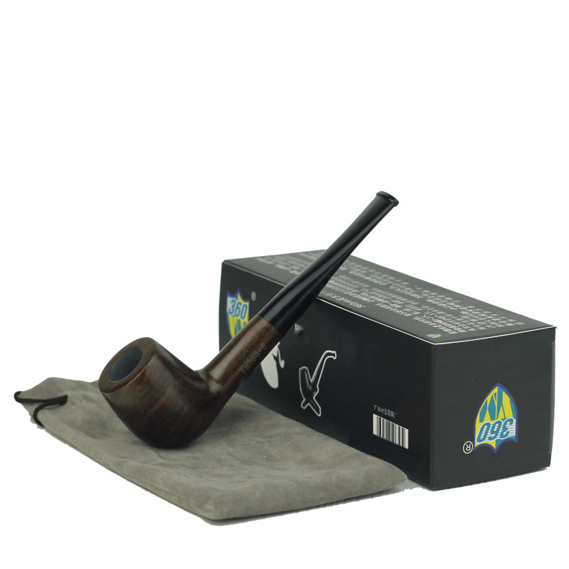 Handmade ebony pipe