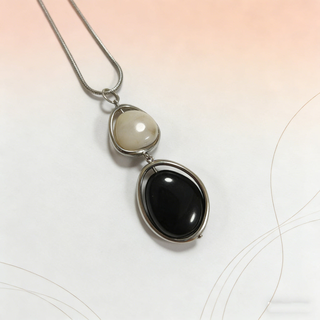 Han Jian Decorative Round Bead Pull-String Simple All-Match Sweater Chain