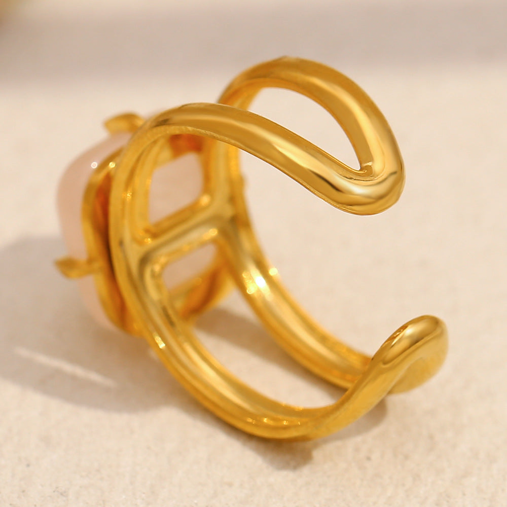 Simple All-match Open Ring For Women