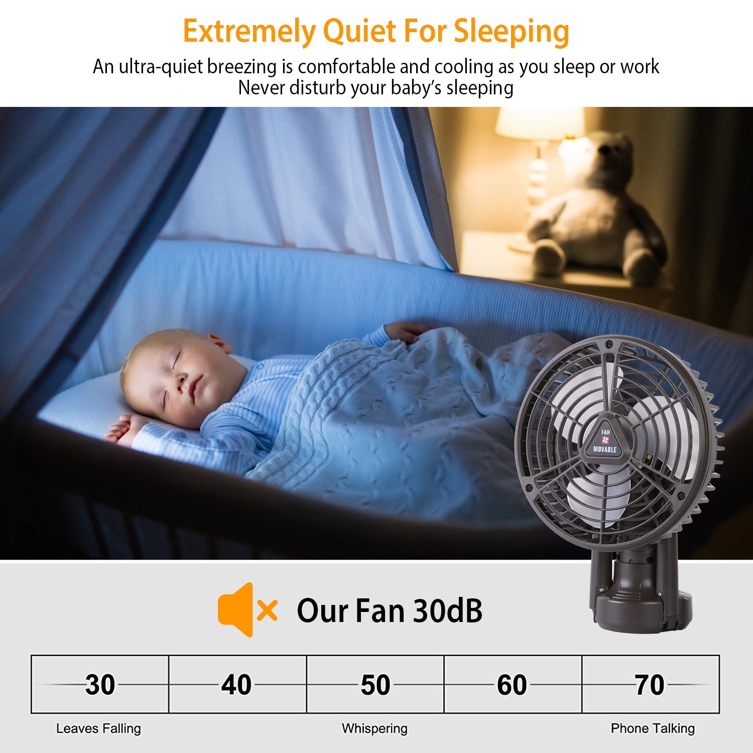 1Pc 10400mah Portable Camping Fan With LED Light Rechargeable Tripod Tent Hanging Fan Lantern Portable Foldable Oscillating Table Fan With 3 Brightness 4 Speeds