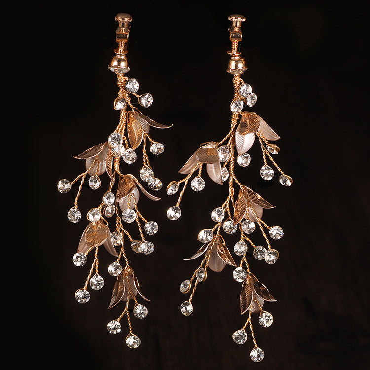 Zircon Handmade Jewelry Earrings And Tassels