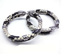 Handmade Snakeskin Bracelet Stainless Steel Jewelry
