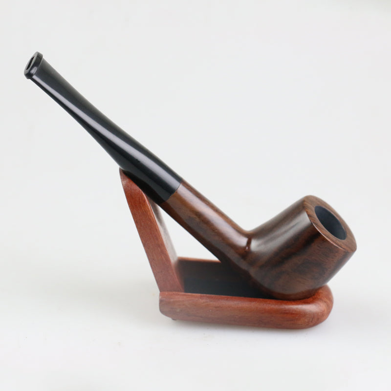 Handmade ebony pipe