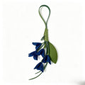 Golden Osmanthus Keychain PU Cute Bag Charm High-End Accessory