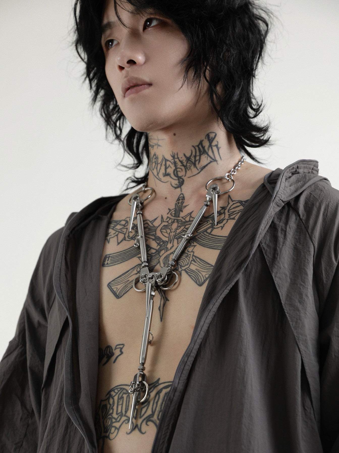 Punk Wasteland Style High-end Heavy-duty Handmade Necklace