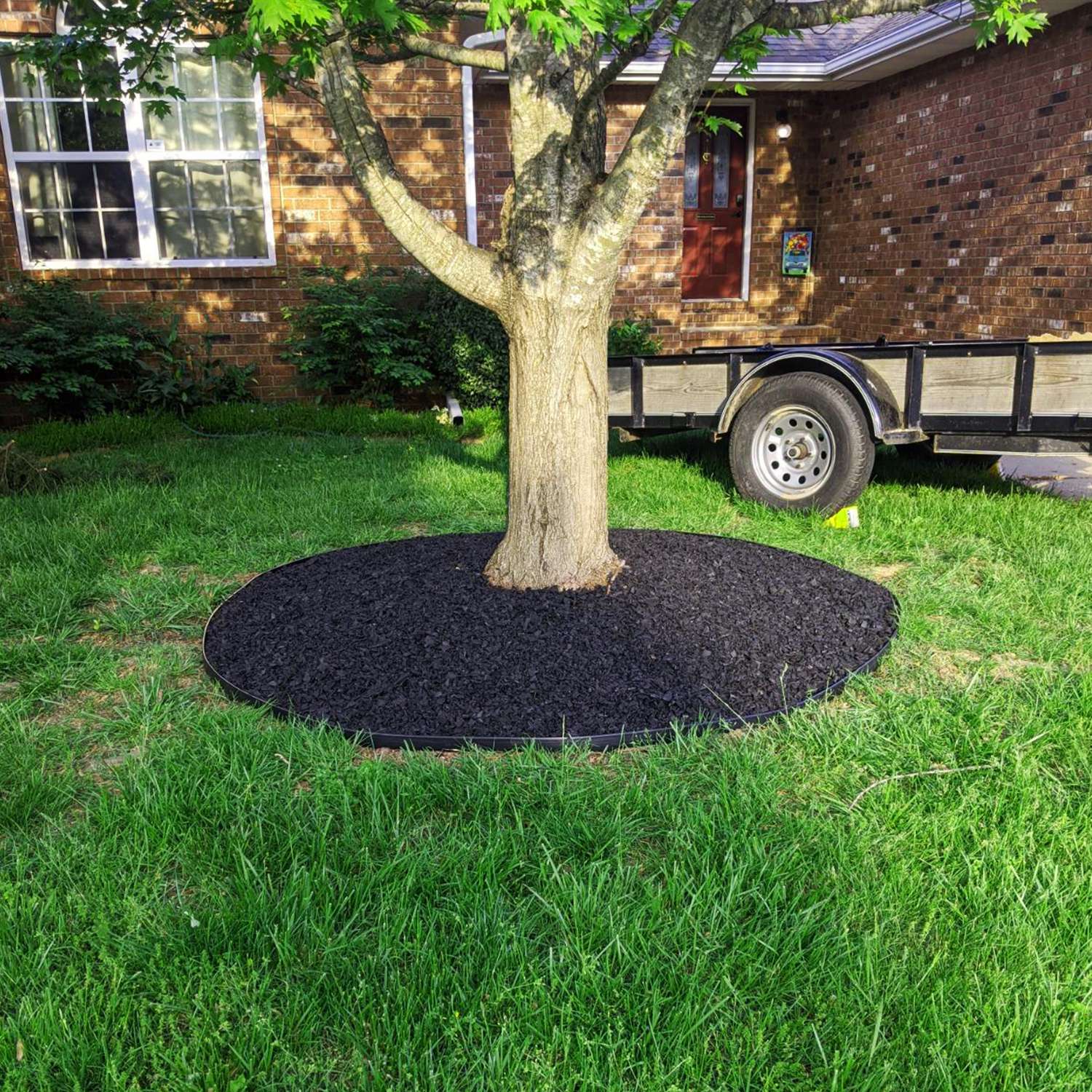 1Pc 32.8FT Non-Digging Plastic Garden Edging Kit Plastic Garden Border With 30 Spikes 2In Tall Border Edging For Garden Lawn Yard Flower Beds