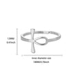 Unique Irregular Band Ring, High-End Titanium Steel, Ladies Fashion Jewelry