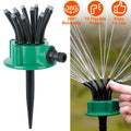 360 Degree Flexible Lawn Sprinkler Automatic 12 Tubes Garden Water Irrigation Sprayers Garden Sprinkler