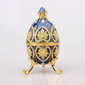 Enamel Handmade European Jewelry Pearl Egg Jewelry Box