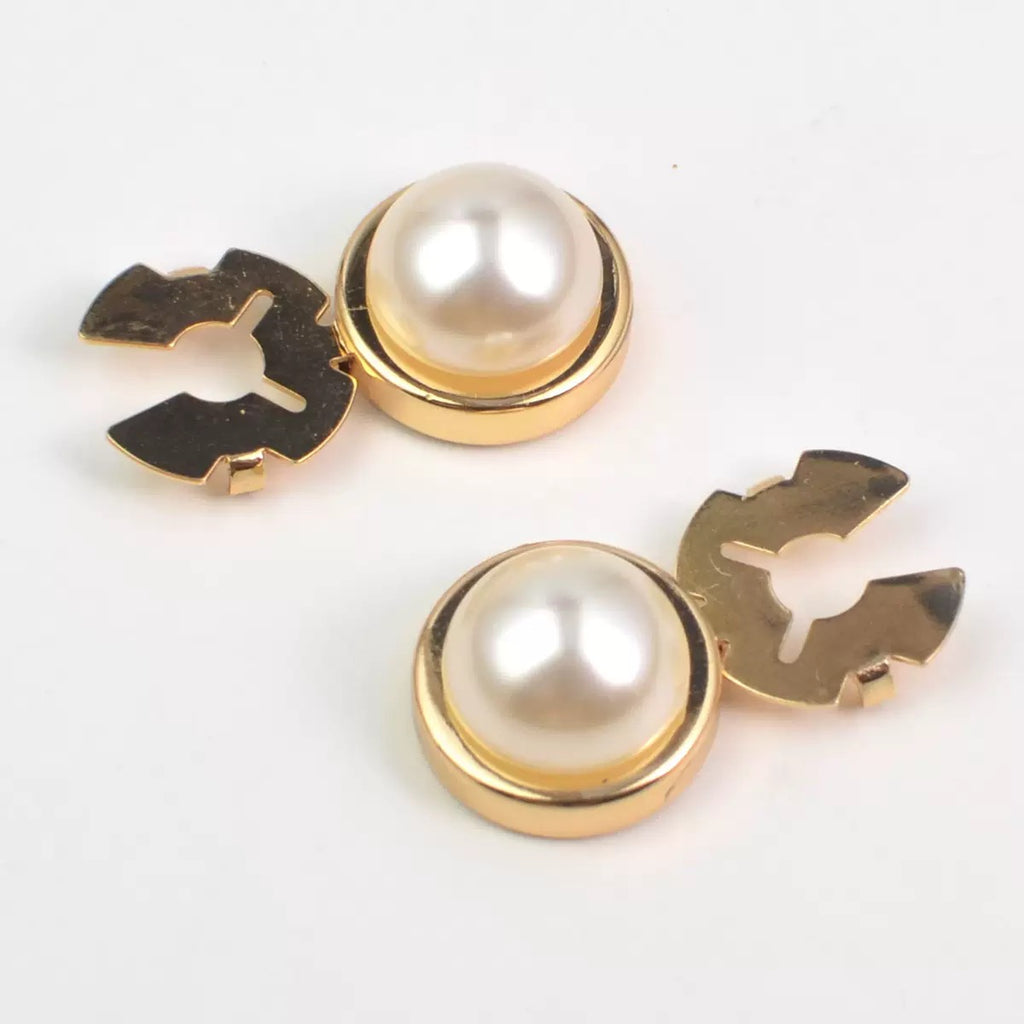 Luxury Rhinestone Button Covers Clip-On Shirt Cufflink Pin