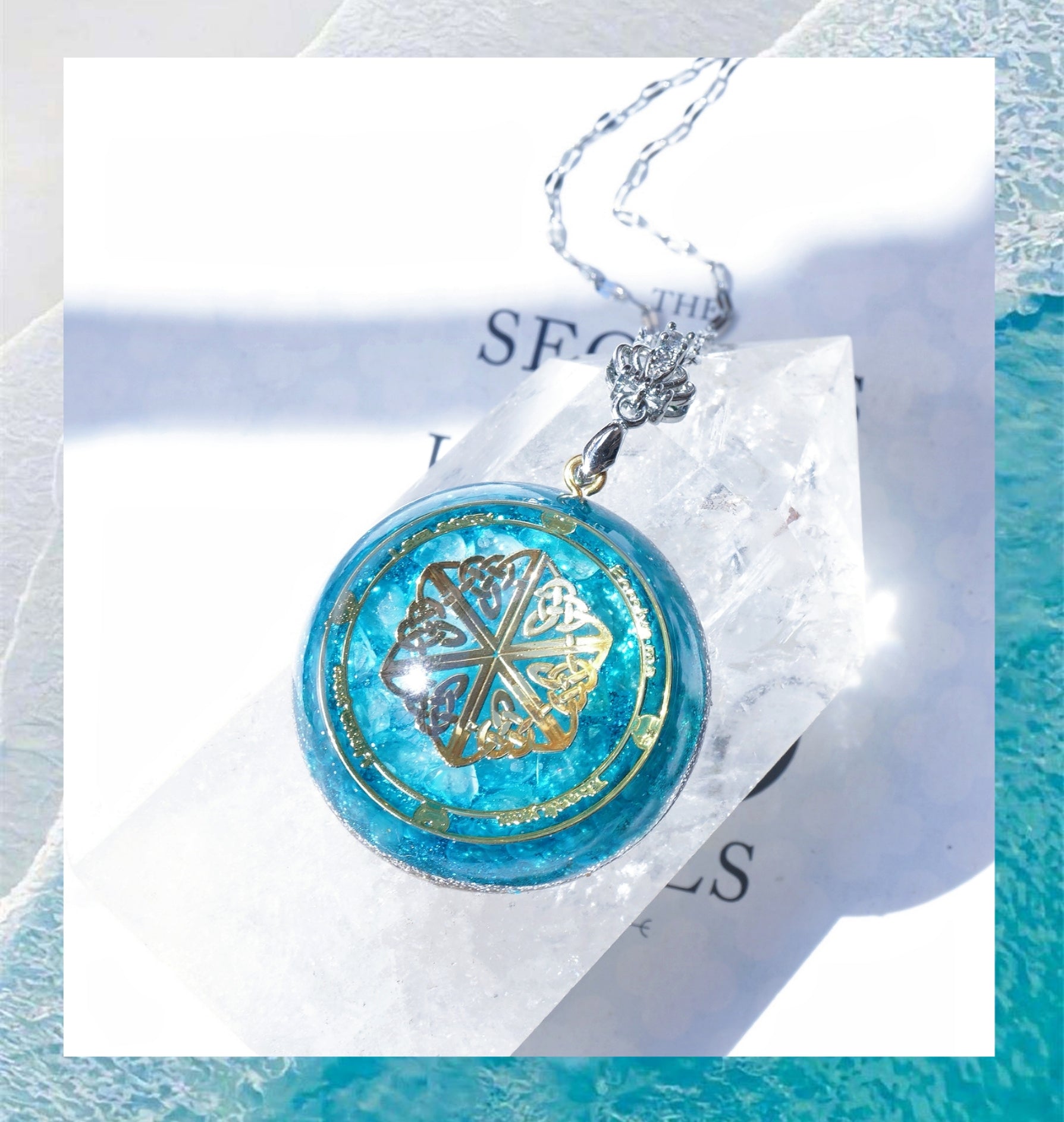 Handmade High-frequency Crystal Guardian Stone Necklace