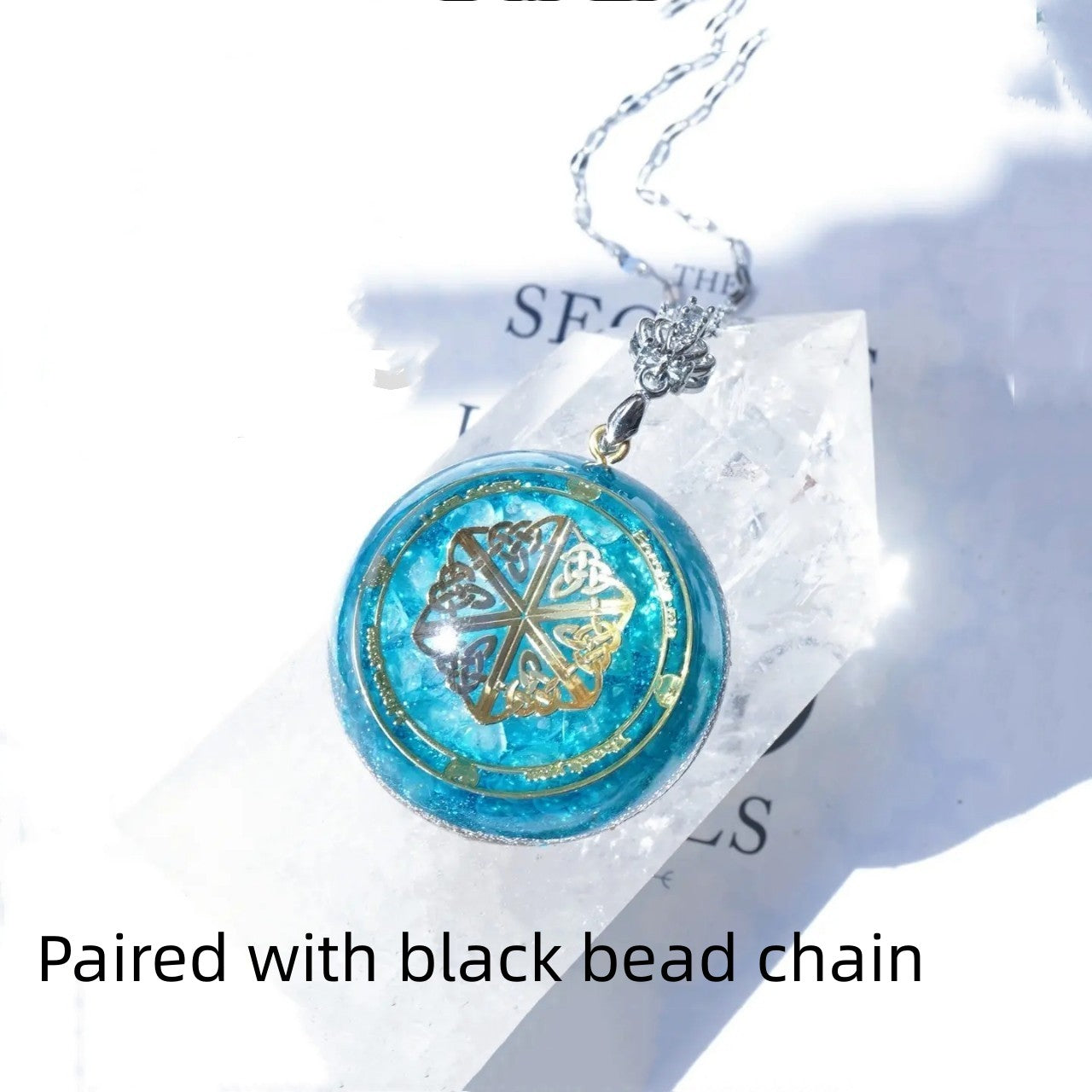 Handmade High-frequency Crystal Guardian Stone Necklace