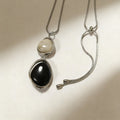 Han Jian Decorative Round Bead Pull-String Simple All-Match Sweater Chain