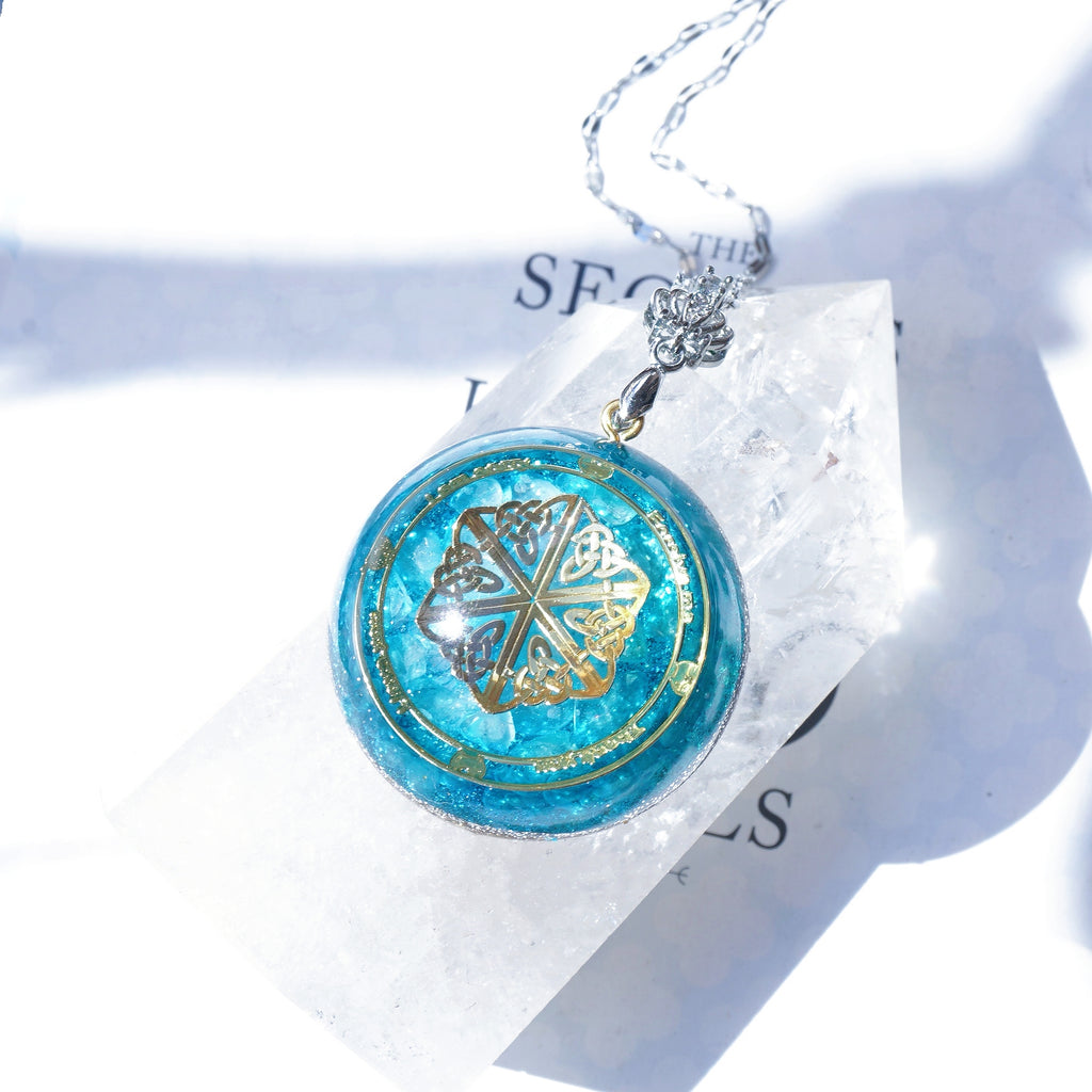 Handmade High-frequency Crystal Guardian Stone Necklace