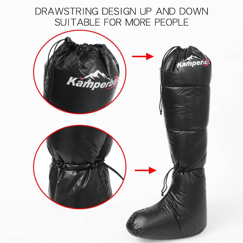 Camping Down Socks Sleeping Bag Socks Kamperbox Sleeping Bag Down Boots