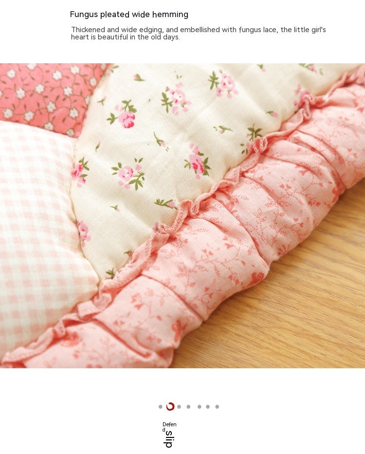 Handmade Cotton Patchwork Mat