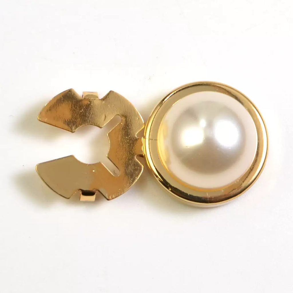 Luxury Rhinestone Button Covers Clip-On Shirt Cufflink Pin