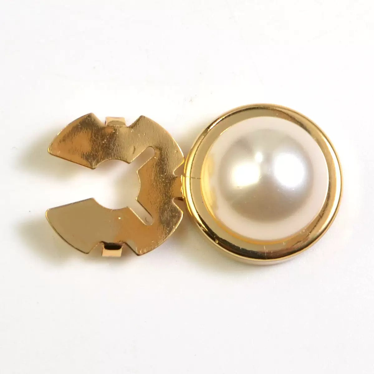 Luxury Rhinestone Button Covers Clip-On Shirt Cufflink Pin