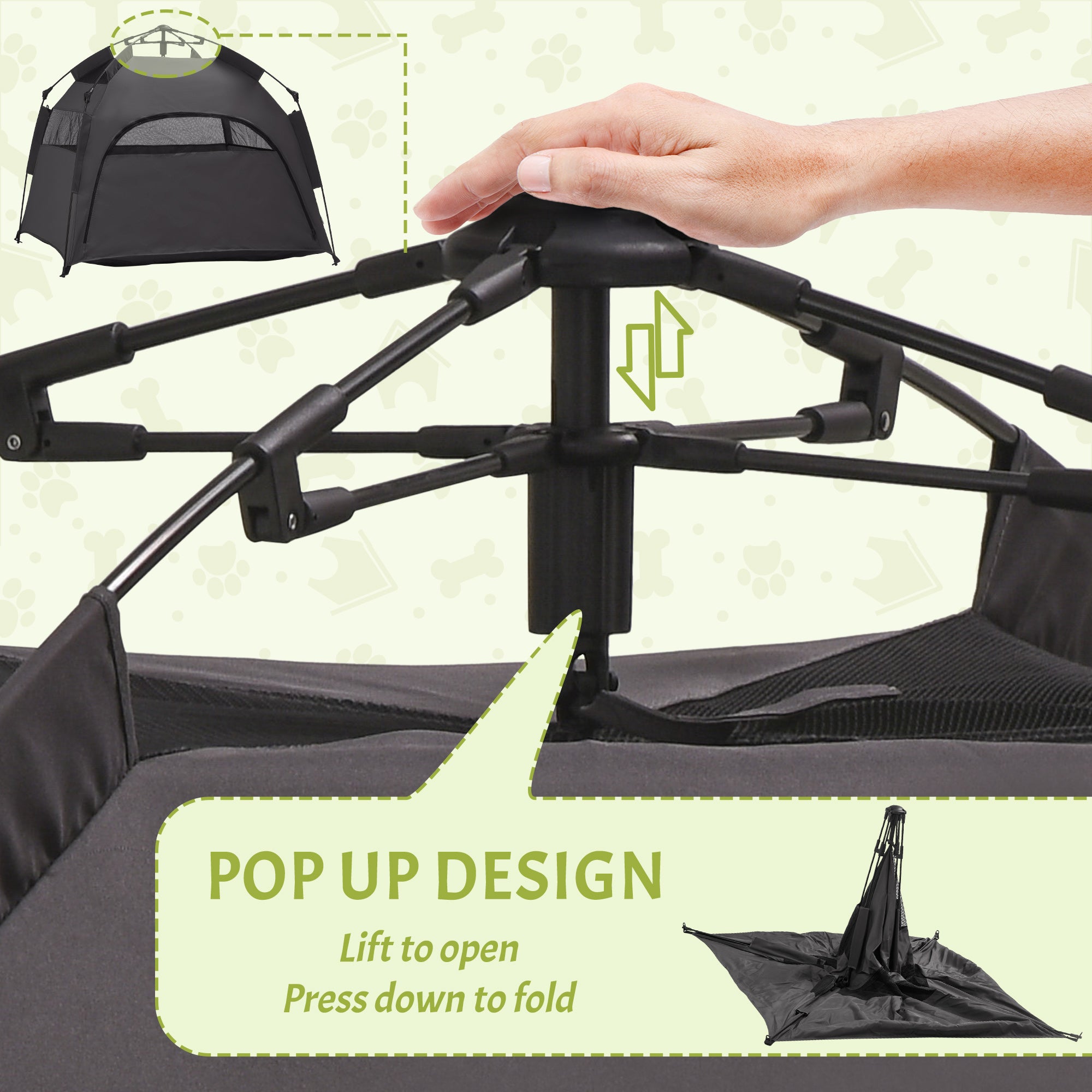 Dog Tent With Carry Bag