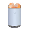 Air Humidifier Crystal Salt Stone Desktop Aromatherapy Essential Oil Ultrasonic Diffuser With LED Lamp Bedroom Home Humidifier