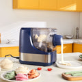Electric Pasta Maker, 150W Automatic Noodle Maker Machine With 8 Pasta Shapes, 4 Intelligent Modes, 500g Flour Capacity Pasta Maker Machine With Measuring Cups, Cleaning Brush For Home Kitchen