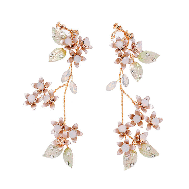 Zircon Handmade Jewelry Earrings And Tassels