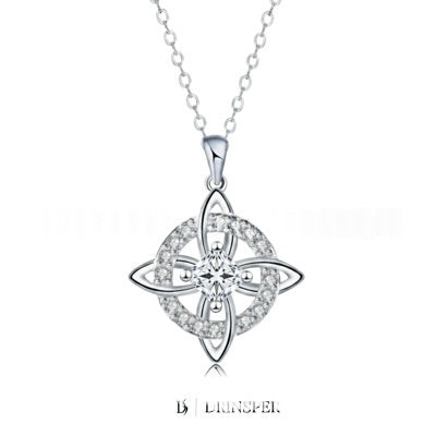 Mystical Birthstone Witches' Knot Necklace
