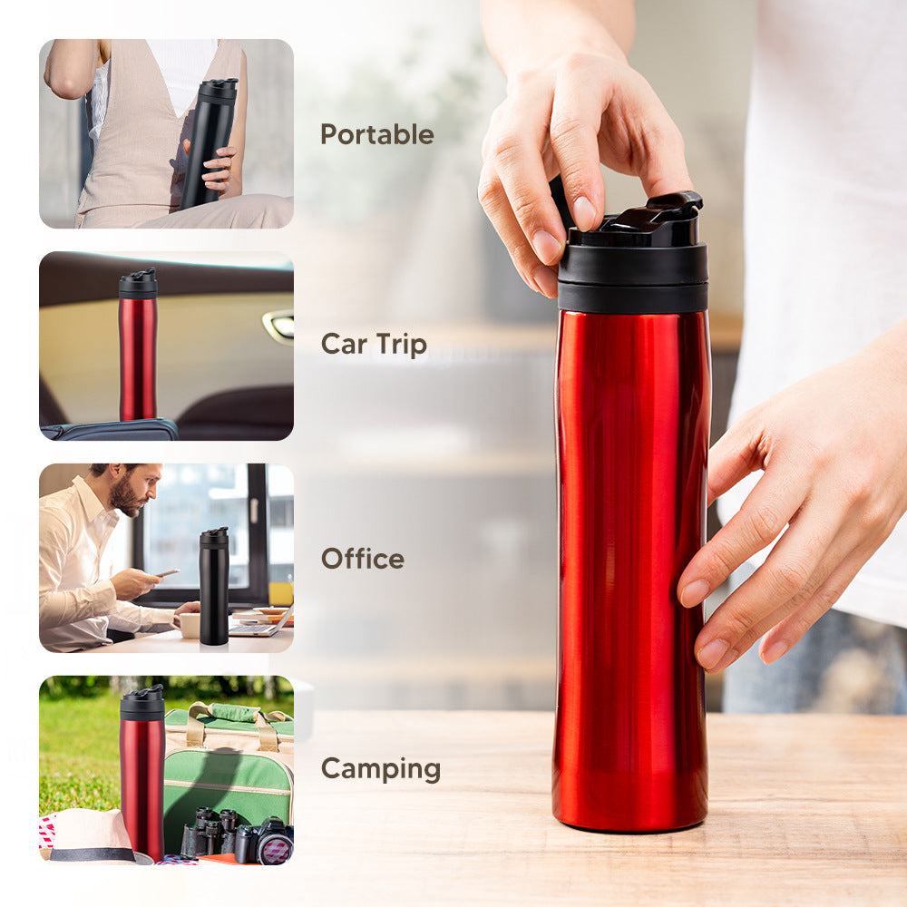 Camping Outdoor Portable French Press SST Tea Maker