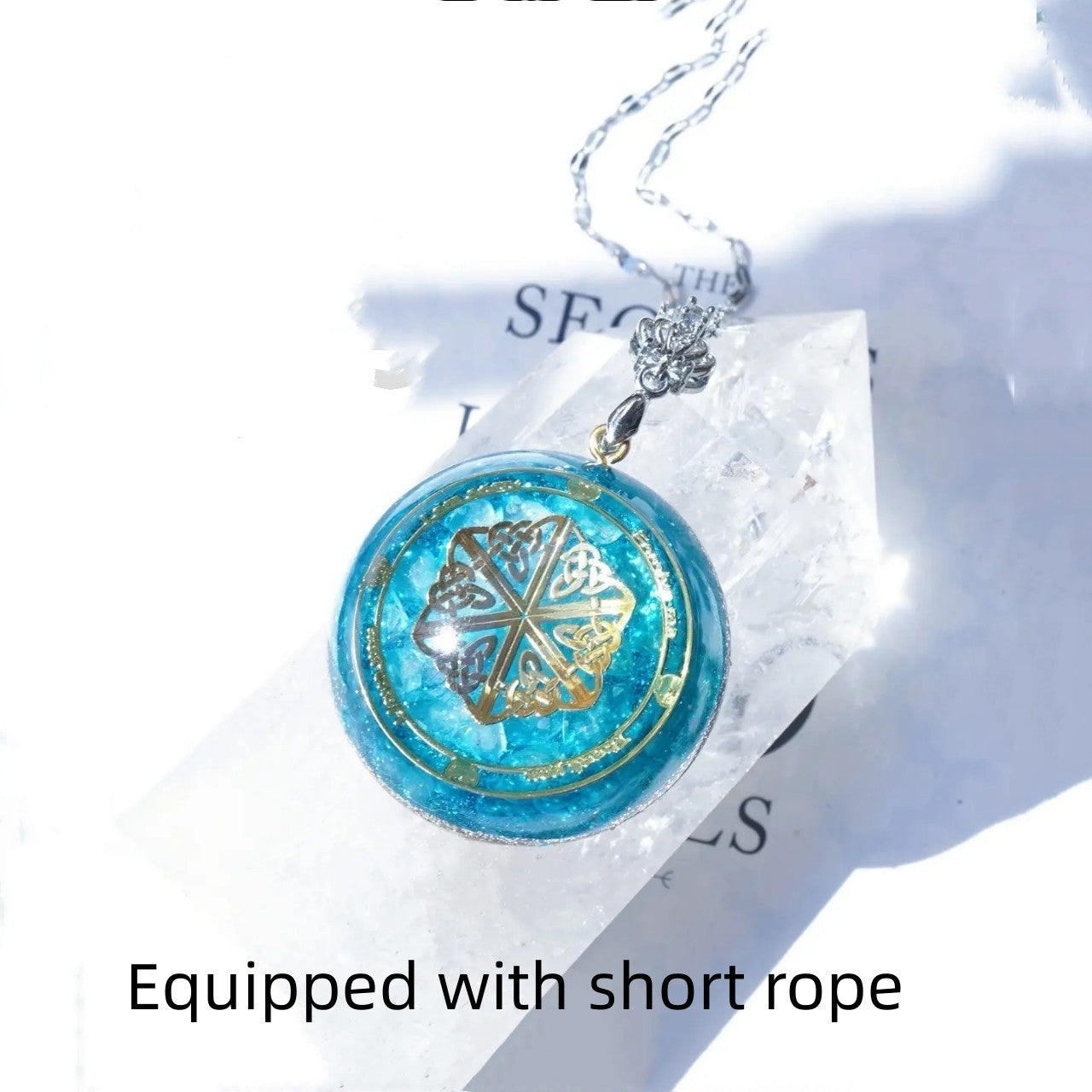 Handmade High-frequency Crystal Guardian Stone Necklace